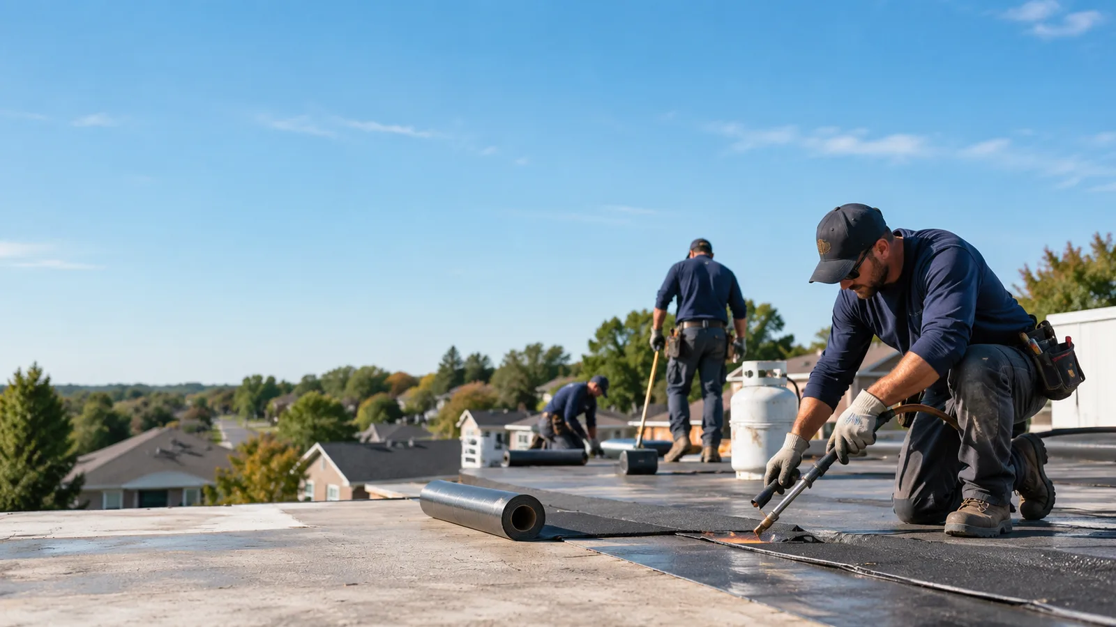 Flat Roof Leak Repair providers in Gridley, IL